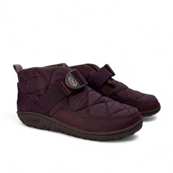 Chaco Other - Chaco Kids Ramble Puff Slip-On Shoes Plum Size 4.5 Big Kid New with Tags